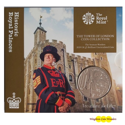 2019 BU £5 Coin Pack - The Yeoman Warders